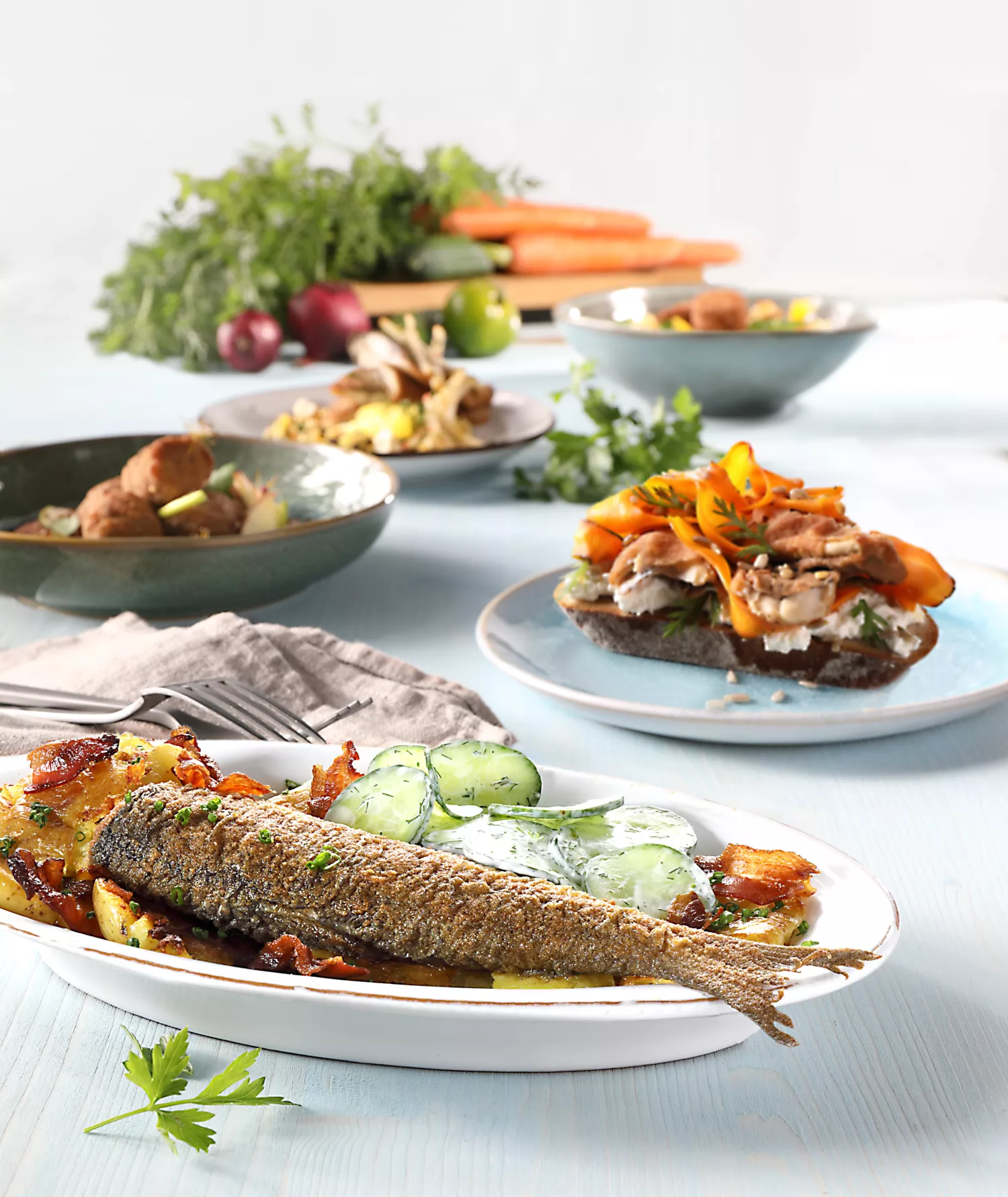 Brat Variationen neuer Aufguss